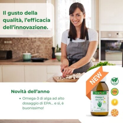Novità Omega-3 di alga ad alto EPA