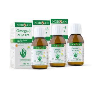 Omega-3 Alga Epa set da 3