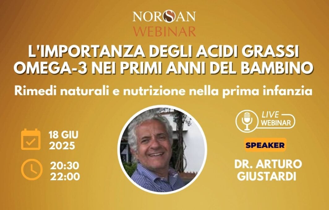 Copertina webinar: info evento e foto profilo del relatore Dr. Giustardi