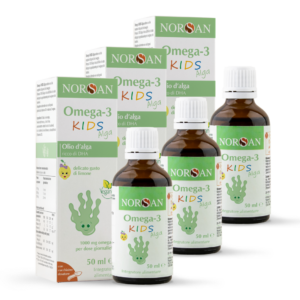 Packshot NORSAN Omega-3 KIDS Alga Set Da 3