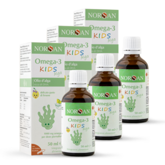 Packshot NORSAN Omega-3 KIDS Alga Set Da 3