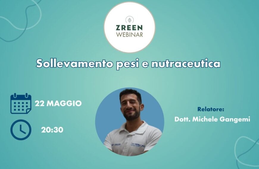 Sollevamento pesi e nutraceutica