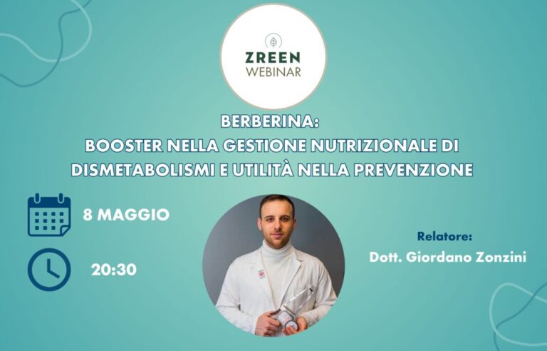 BERBERINA: Booster nella gestione nutrizionale di dismetabolismi e utilità nella prevenzione