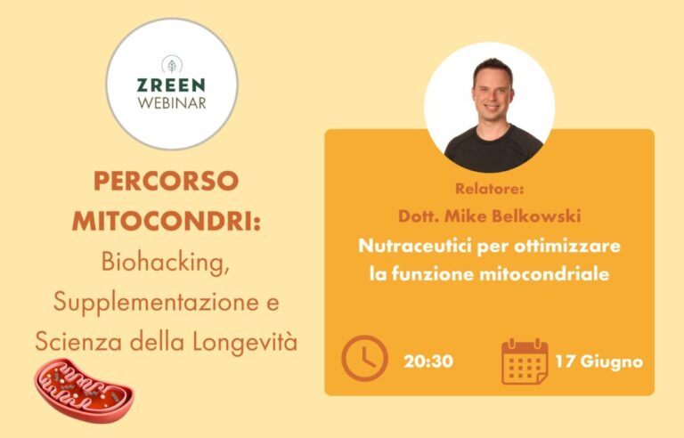 Nutraceutici per ottimizzare la funzione mitocondriale Dr. Mike Belkowski