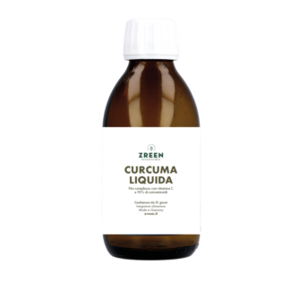 Packshot Integratore alimentare ZREEN Curcuma Liquida