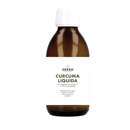 Packshot Integratore alimentare ZREEN Curcuma Liquida