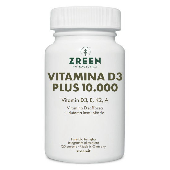 ZREEN Vitamina D3 Plus 10.000