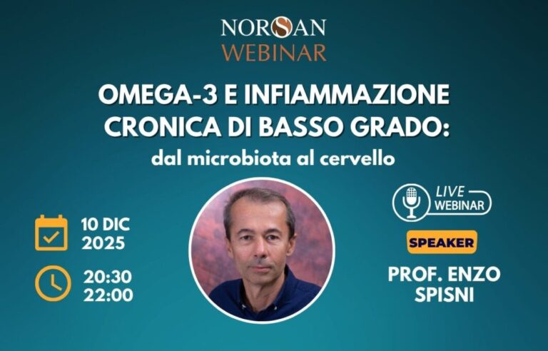 Omega-3 e infiammazione cronica di basso grado – dal microbiota al cervello