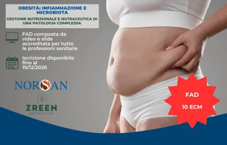 Evento FAD su obesità: infiammazione e microbiota