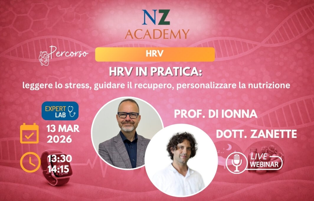 Copertina Expert Lab NZ Academy: Expert Lab - HRV in pratica: leggere lo stress, guidare il recupero, personalizzare la nutrizione