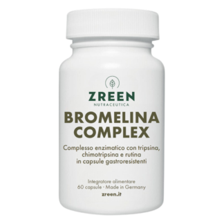 Packshot Integratore alimentare ZREEN Bromelina Complex