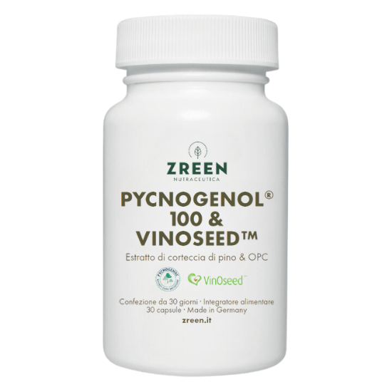 Packshot ZREEN Pycnogenol 100 & VinOseed