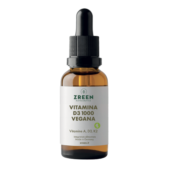 ZREEN Vitamina D3 K2 1000 Vegana