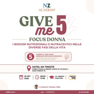 Ticket Evento: Give me 5 - Focus Donna
