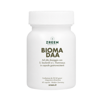 Packshot Integratore alimentare ZREEN Bioma DAA