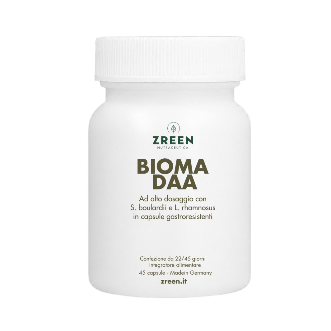 Packshot Integratore alimentare ZREEN Bioma DAA